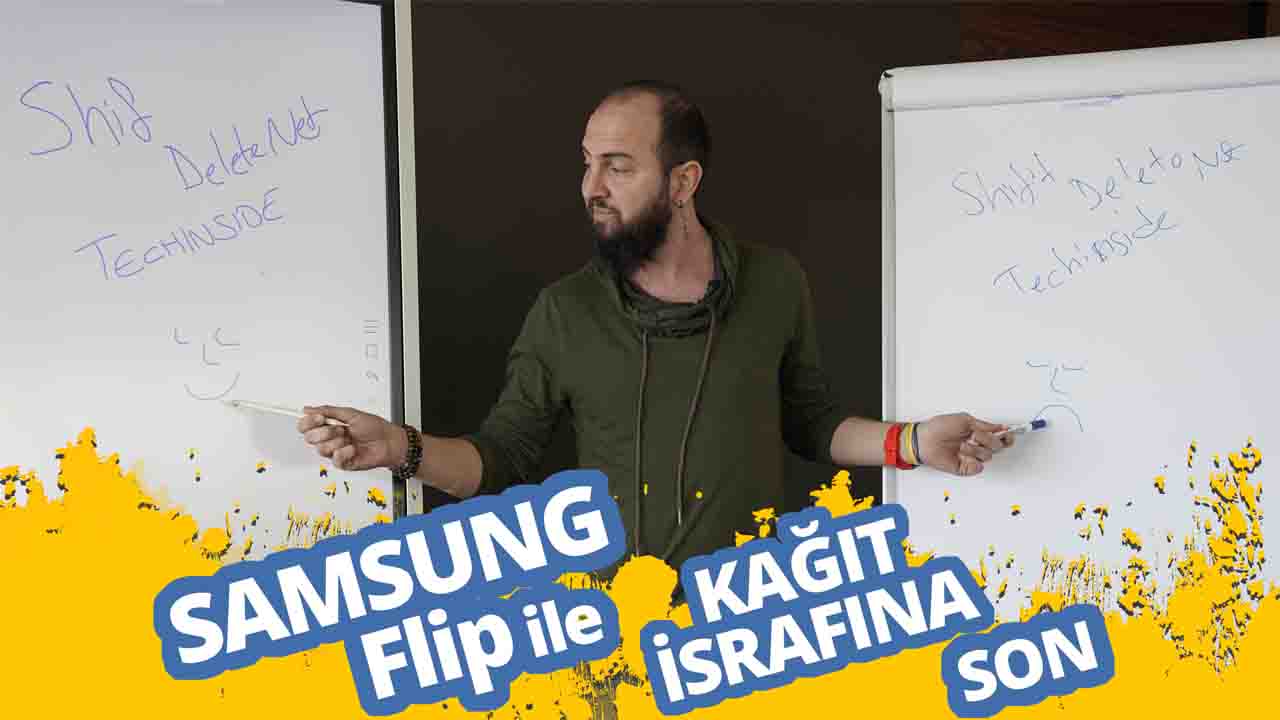 Samsung Flip inceleme! - Dijital dönüşümde büyük adım!