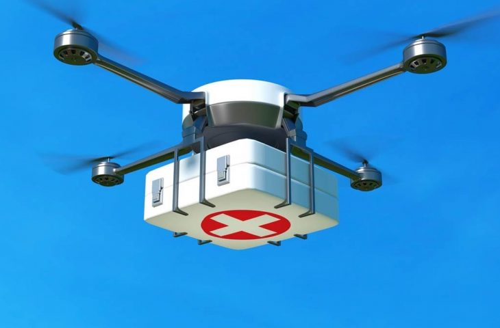 Drone ile ilk yardım
