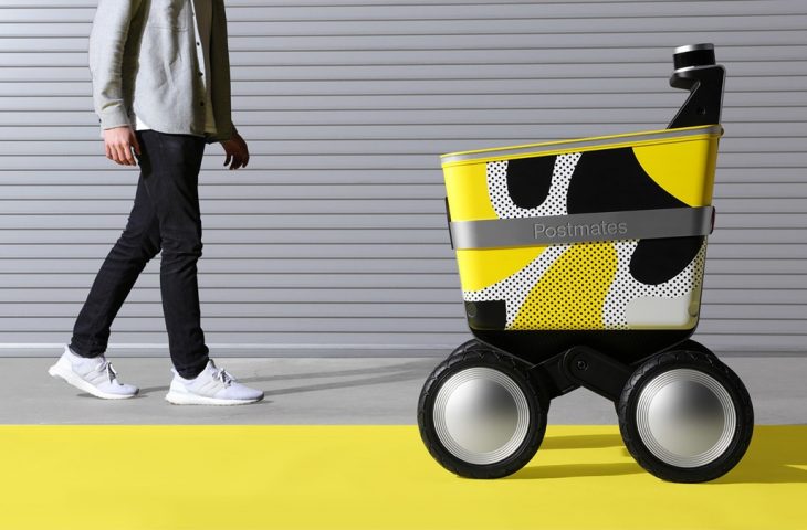 Sipariş teslim robotu