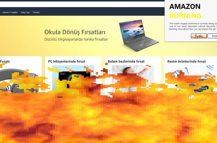 Orman yangıları için Chrome