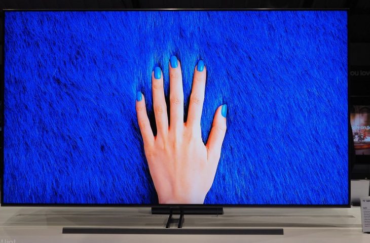 Samsung çerçevesiz televizyon