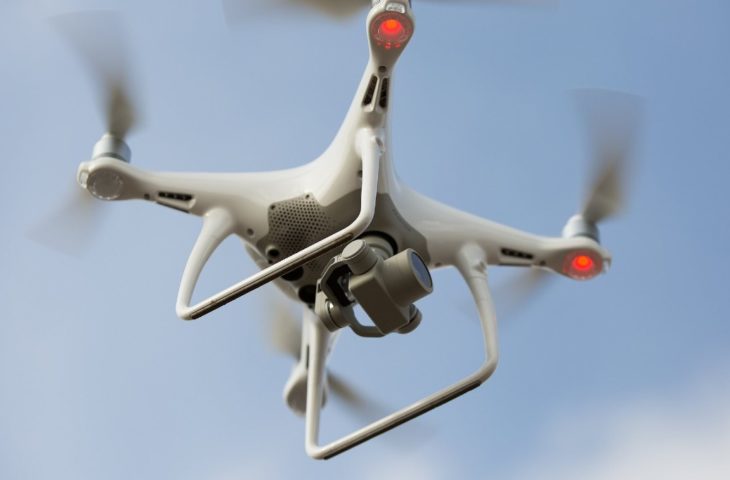 Drone ile koronavirüs