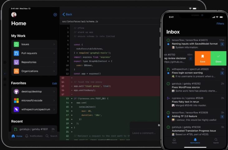 GitHub uygulaması