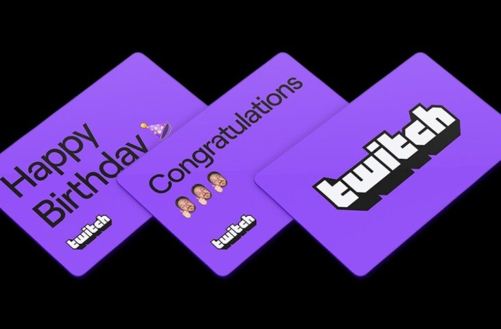 Twitch dijital hediye kartı